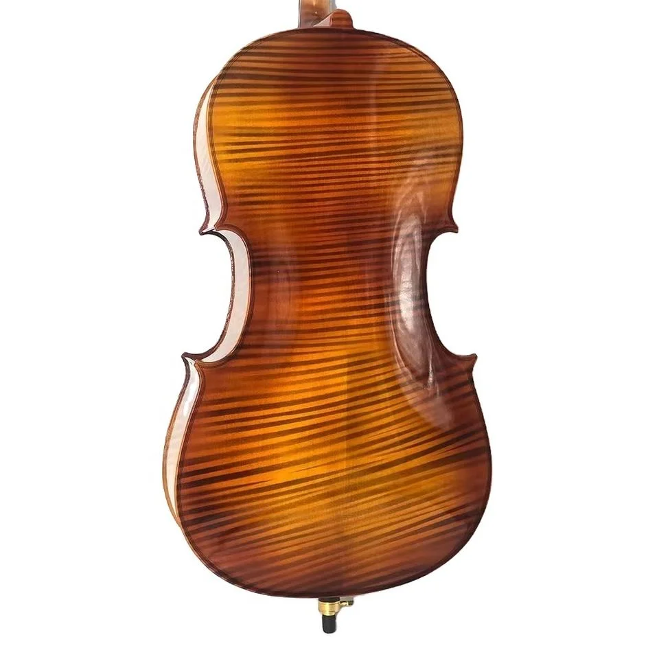 4/4 Advanced German Flame Solid Wood Cello Wholesale