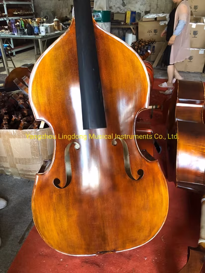 Solid Spruce Hand Made Double Bass in China